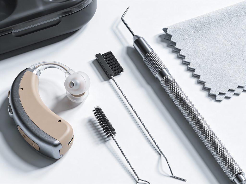 תחזוקה וניקוי של מכשירי שמיעה